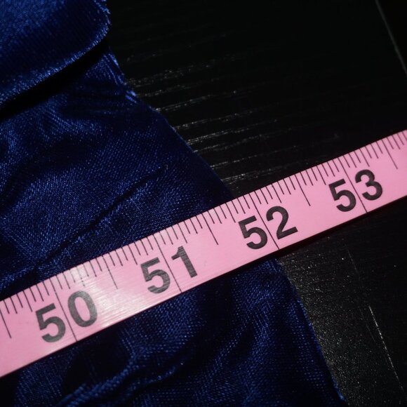 Vintage 80s Crushed Velvet Dress - Picture 13 of 13